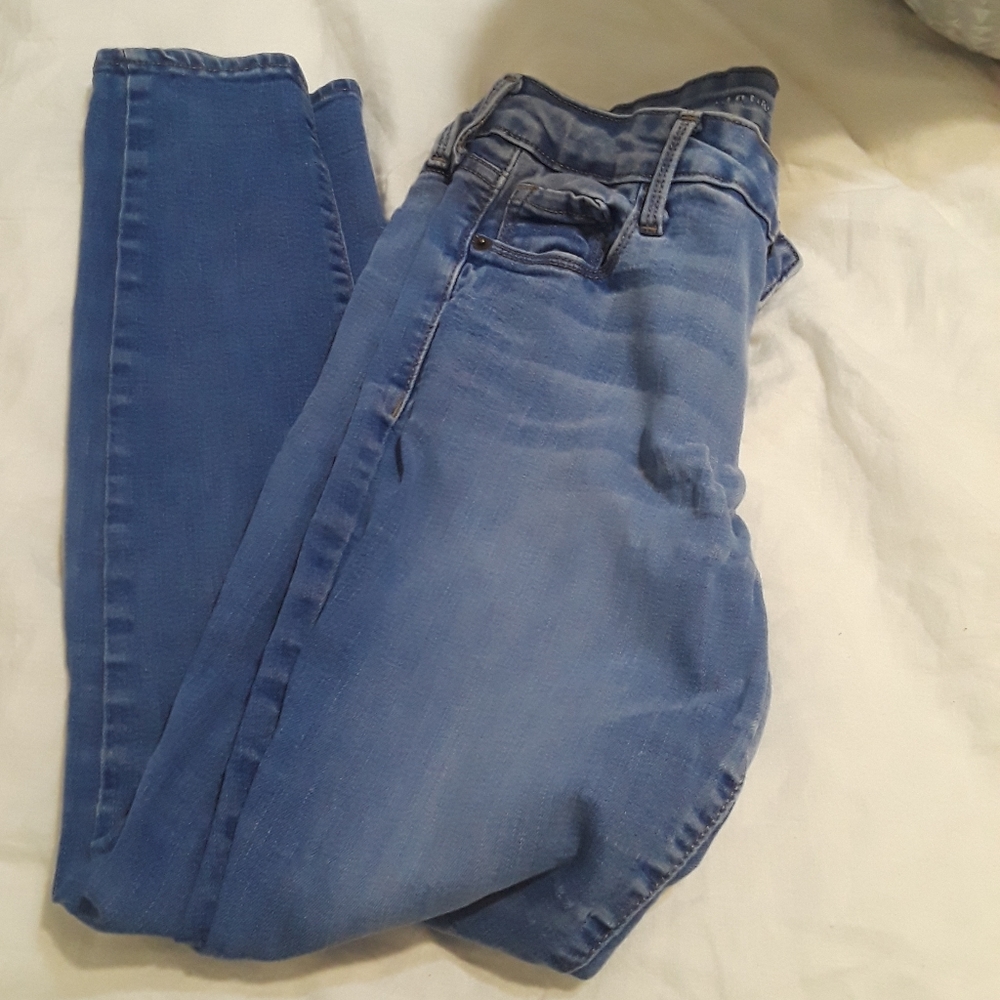 Medium wash jeans